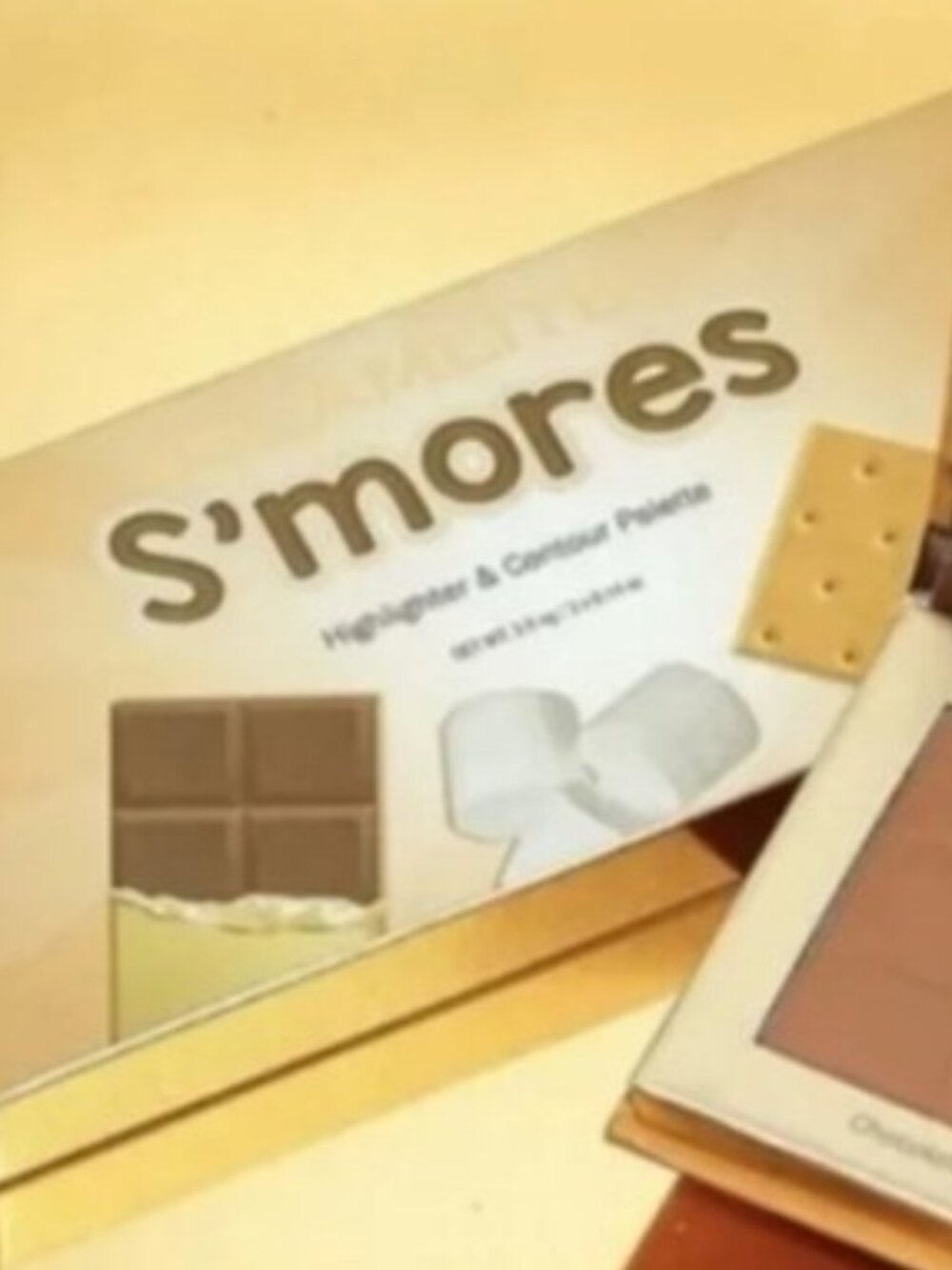 Glamlite S'mores Highlighter & Contour Palette - Brown & Cream Tones